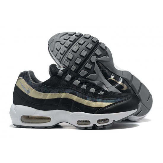 Mens Nike Air Max 95 TT Black Gold Sneakers DC9474-001