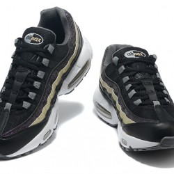 Mens Nike Air Max 95 TT Black Gold Sneakers DC9474-001