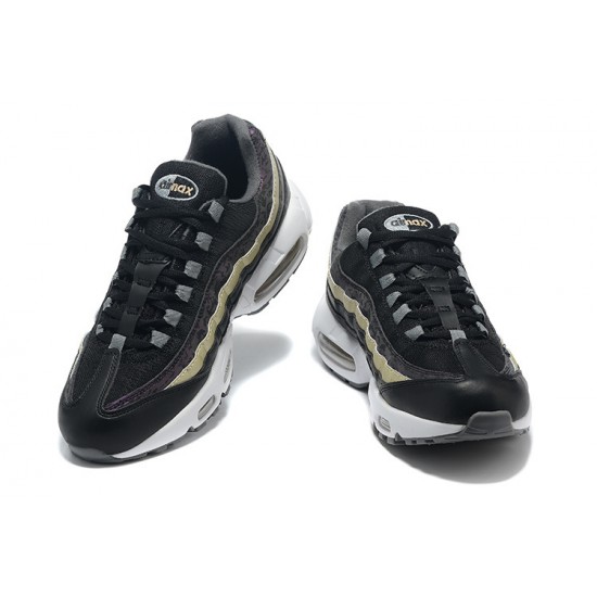 Mens Nike Air Max 95 TT Black Gold Sneakers DC9474-001