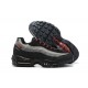 Mens Nike Air Max 95 TT Black Grey Red Sneakers CW7477-001