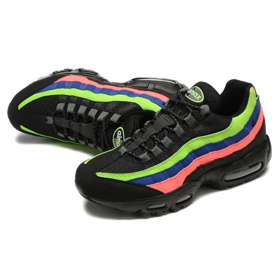 Mens Nike Air Max 95 TT Black Neon Sneakers DZ5635-001