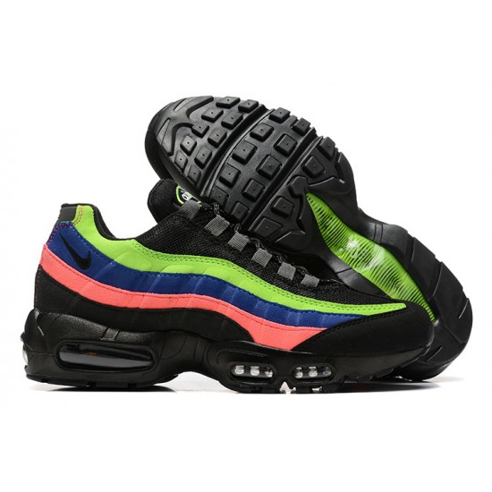 Mens Nike Air Max 95 TT Black Neon Sneakers DZ5635-001