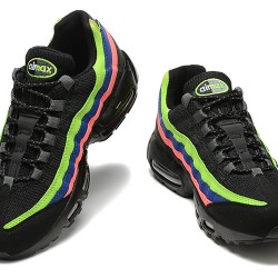 Mens Nike Air Max 95 TT Black Neon Sneakers DZ5635-001