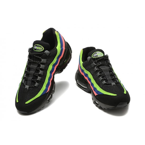 Mens Nike Air Max 95 TT Black Neon Sneakers DZ5635-001