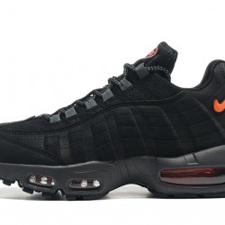 Mens Nike Air Max 95 TT Black Orange Sneakers DV5672-001