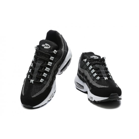 Mens Nike Air Max 95 TT Black White Pure Platinum Sneakers DM0011-009