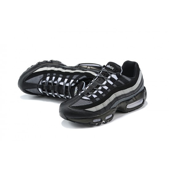 Mens Nike Air Max 95 TT Black White and Grey Sneakers