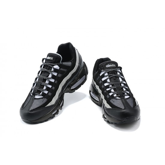 Mens Nike Air Max 95 TT Black White and Grey Sneakers