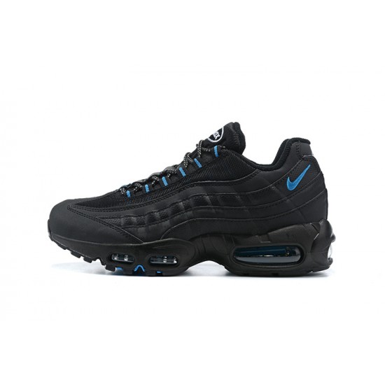 Mens Nike Air Max 95 TT Black and Blue Sneakers