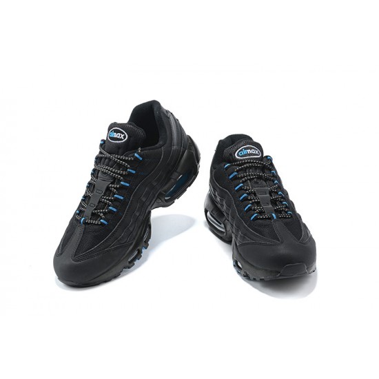 Mens Nike Air Max 95 TT Black and Blue Sneakers