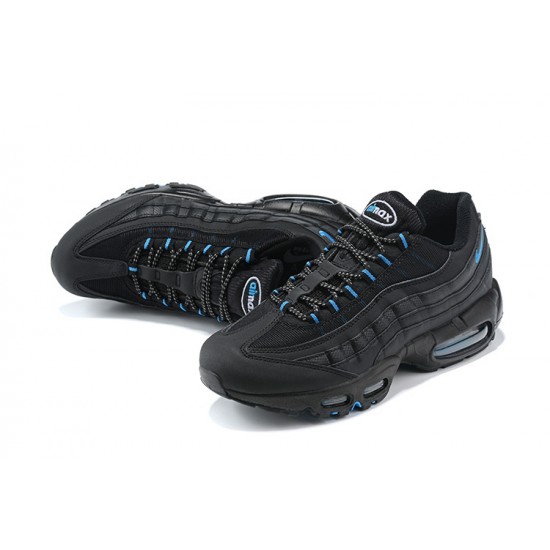 Mens Nike Air Max 95 TT Black and Blue Sneakers