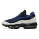 Mens Nike Air Max 95 TT Blue White Black Sneakers DQ0268-001