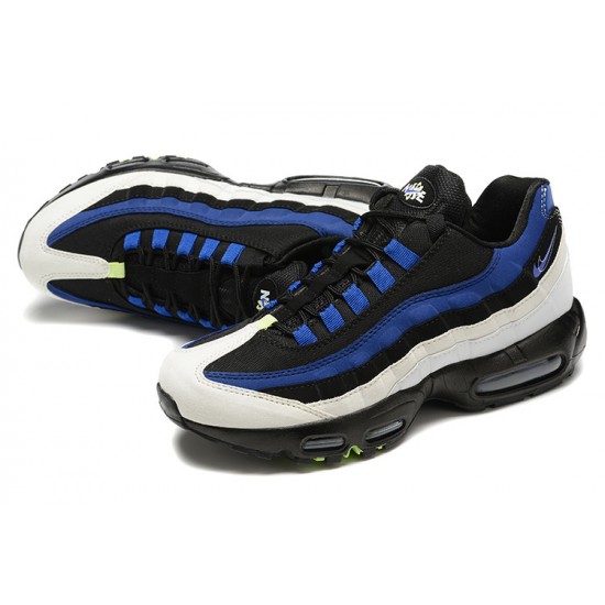 Mens Nike Air Max 95 TT Blue White Black Sneakers DQ0268-001