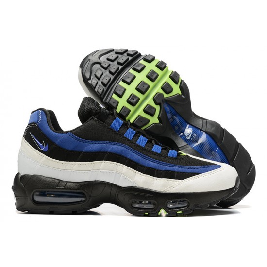 Mens Nike Air Max 95 TT Blue White Black Sneakers DQ0268-001