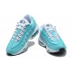 Mens Nike Air Max 95 TT Blue White Sneakers DZ4395-400