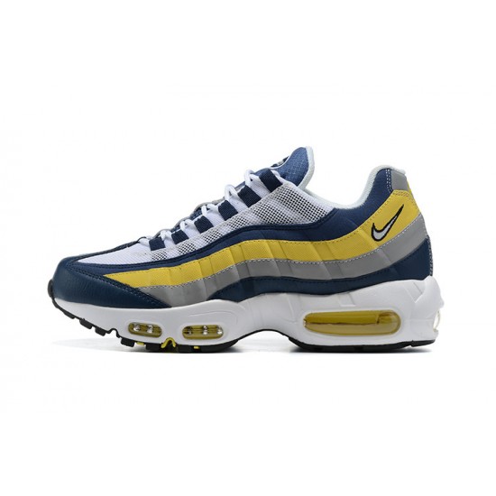 Mens Nike Air Max 95 TT Blue Yellow Sneakers CZ0191-400