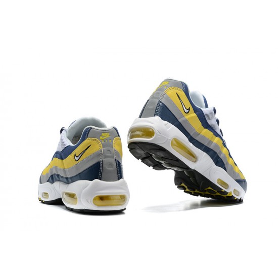 Mens Nike Air Max 95 TT Blue Yellow Sneakers CZ0191-400