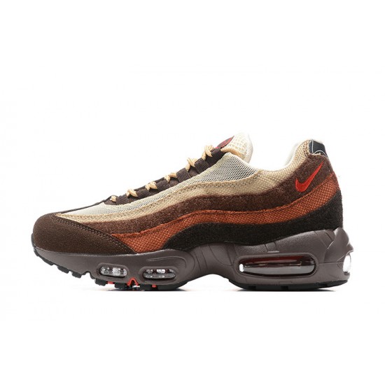 Mens Nike Air Max 95 TT Brown Black Sneakers DZ4710-001