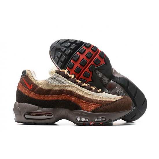 Mens Nike Air Max 95 TT Brown Black Sneakers DZ4710-001