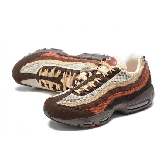 Mens Nike Air Max 95 TT Brown Black Sneakers DZ4710-001