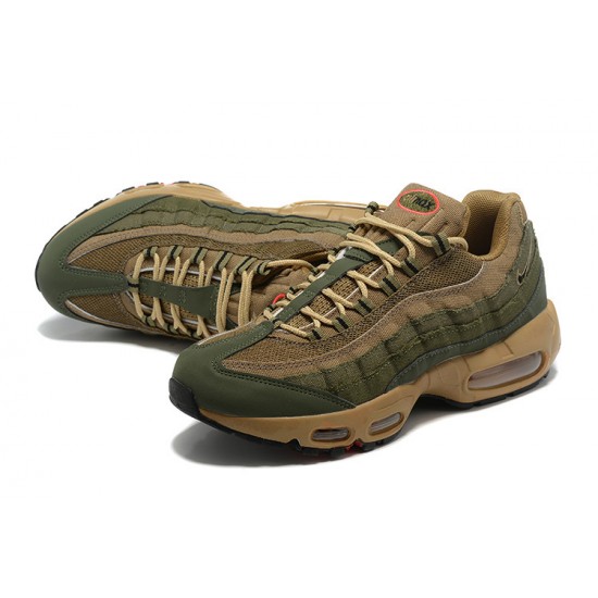 Mens Nike Air Max 95 TT Brown Green Sneakers DQ8570-200