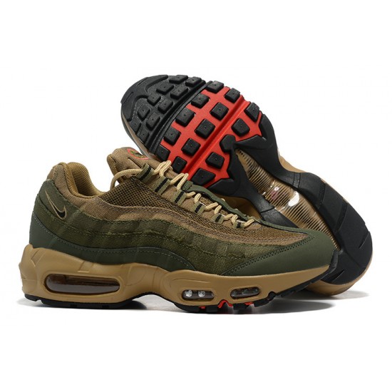 Mens Nike Air Max 95 TT Brown Green Sneakers DQ8570-200