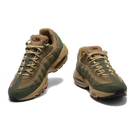 Mens Nike Air Max 95 TT Brown Green Sneakers DQ8570-200