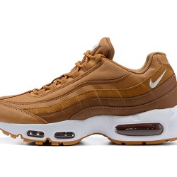 Mens Nike Air Max 95 TT Brown and White Sneakers 