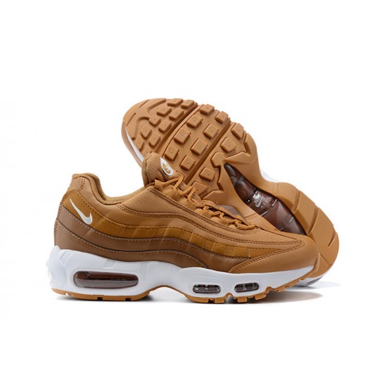 Mens Nike Air Max 95 TT Brown and White Sneakers