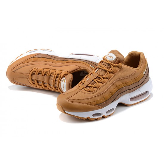 Mens Nike Air Max 95 TT Brown and White Sneakers