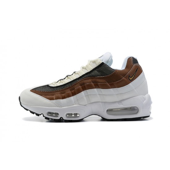 Mens Nike Air Max 95 TT Cashmere Brown White Sneakers DB0250-100