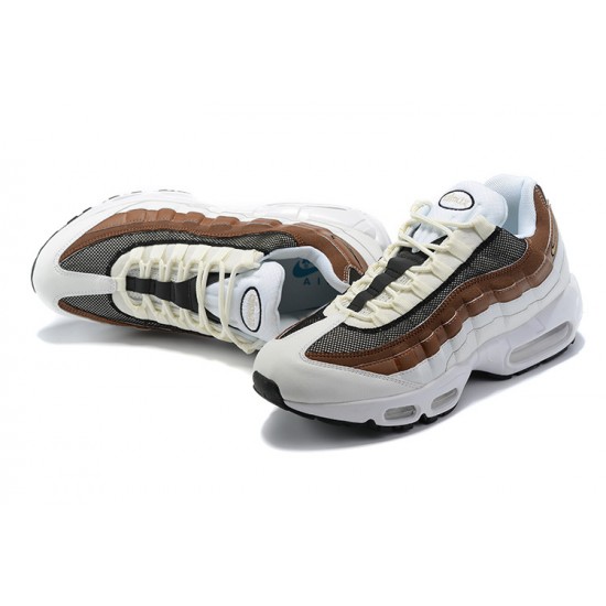 Mens Nike Air Max 95 TT Cashmere Brown White Sneakers DB0250-100