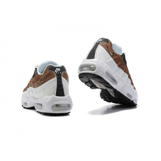 Mens Nike Air Max 95 TT Cashmere Brown White Sneakers DB0250-100