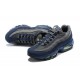 Mens Nike Air Max 95 TT Grey Blue and Black Black Sneakers DA1504-400