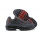 Mens Nike Air Max 95 TT Grey Red and Black Sneakers