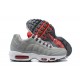 Mens Nike Air Max 95 TT Grey White and Red Sneakers