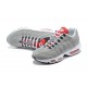 Mens Nike Air Max 95 TT Grey White and Red Sneakers