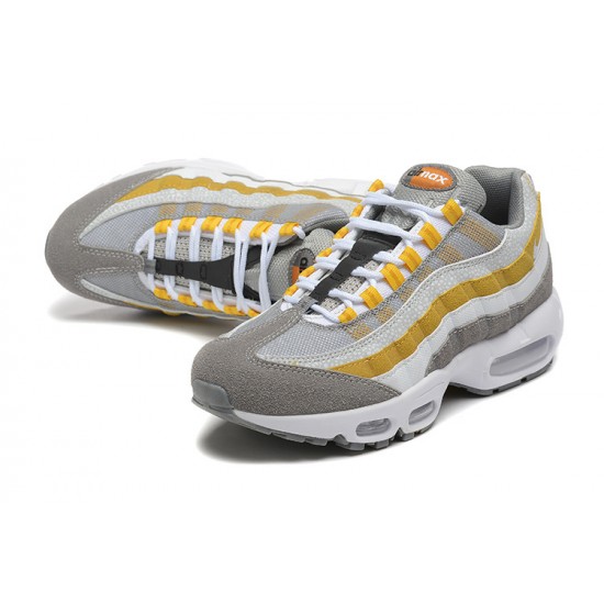 Mens Nike Air Max 95 TT Grey Yellow White Sneakers DM0011-010