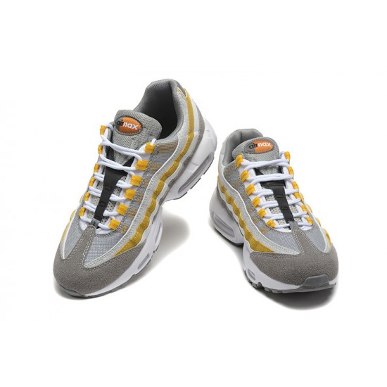 Mens Nike Air Max 95 TT Grey Yellow White Sneakers DM0011-010