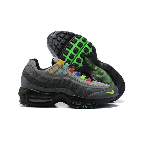 Mens Nike Air Max 95 TT Multi Grey Sneakers CW6576-001