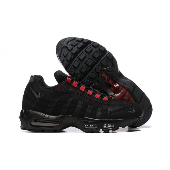 Mens Nike Air Max 95 TT Red Black Sneakers FQ2430-001