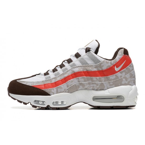 Mens Nike Air Max 95 TT Social FC Grey Red Sneakers DQ9016-001