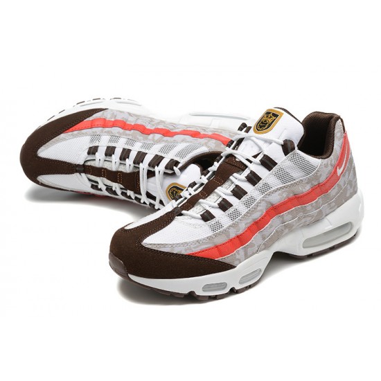 Mens Nike Air Max 95 TT Social FC Grey Red Sneakers DQ9016-001