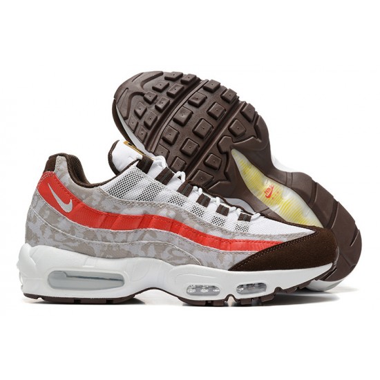 Mens Nike Air Max 95 TT Social FC Grey Red Sneakers DQ9016-001