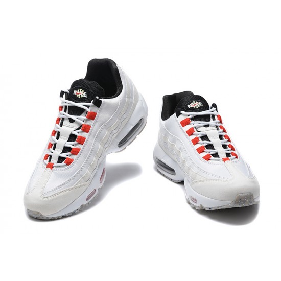 Mens Nike Air Max 95 TT White Black Sneakers DQ0268-002