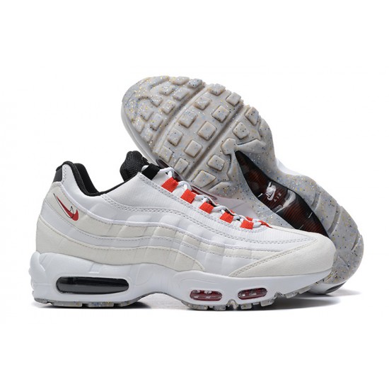 Mens Nike Air Max 95 TT White Black Sneakers DQ0268-002