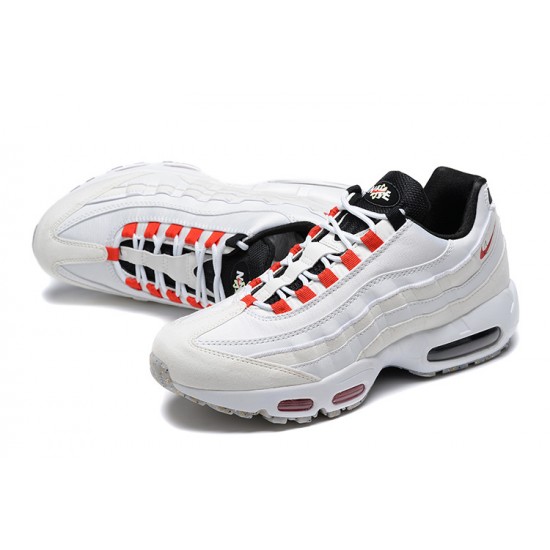 Mens Nike Air Max 95 TT White Black Sneakers DQ0268-002