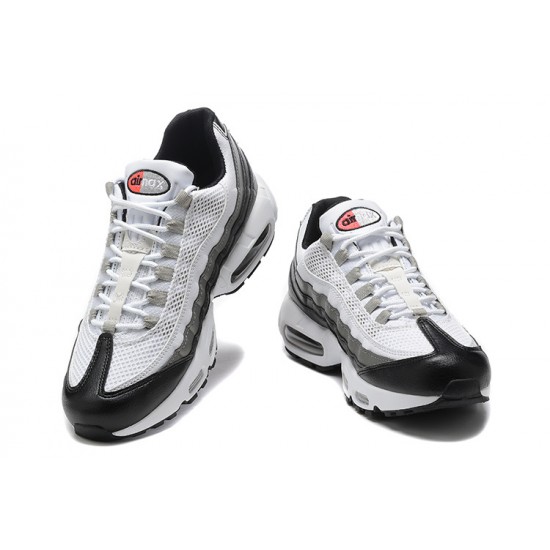 Mens Nike Air Max 95 TT White Black Sneakers DR2550-100