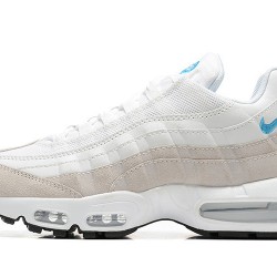 Mens Nike Air Max 95 TT White Blue Sneakers DJ9981-100