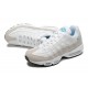 Mens Nike Air Max 95 TT White Blue Sneakers DJ9981-100